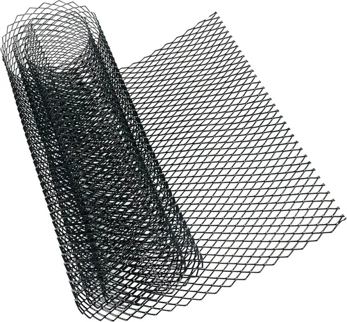 Vista 7 de Modengzhe - Malla para parrilla de auto de 40 x 13 pulgadas, negra universal, malla de aleación de aluminio para rejilla de auto, rollo