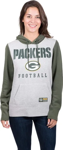 Vista 46 de Ultra Game Sudadera con capucha oficial de la NFL con cuello de lazo súper suave para mujer