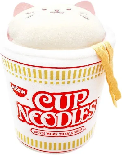 Vista 13 de Anirollz Juguete de peluche – Manta oficial de Nissin Cup Fideos Roll Outfitz Doll Suave, esponjoso, cálido, lindo, cómodo, seguro, almohada
