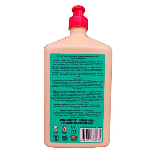 Vista 2 de Lola From Rio - Meu Cacho Minha Vida - Crema Definidora de Rizos para Rizos Suaves, Elásticos y Ondas - Potenciador de Rizos Hidratante Ligero