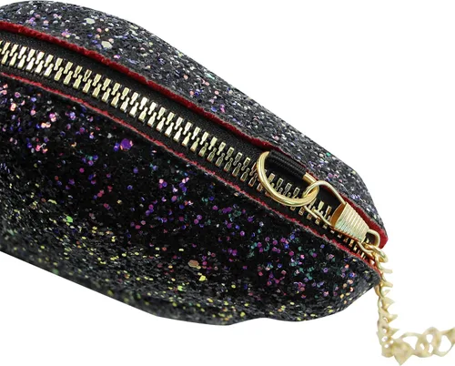 Vista 7 de Bolso de mano brillante para mujer, bolso de mano de noche con purpurina para mujer, bolso cruzado para banquete, bolso de hombro, bolsa