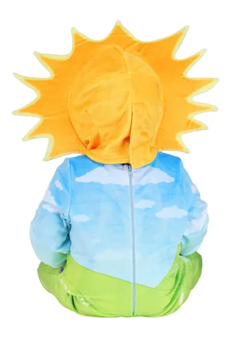 Vista 2 de Disfraz Infantil de Bebé Sol Teletubbies Multicolor