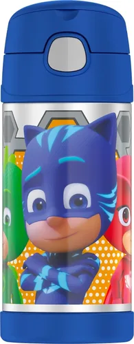 Vista 24 de THERMOS FUNTAINER 12 onzas de acero inoxidable para niños, batman