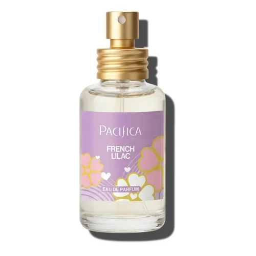 Vista 10 de Pacifica Perfume en aerosol French Lilac – Fragancia floral vegana limpia para mujeres, notas de lila recién cortadas y magnolia en polvo, aroma