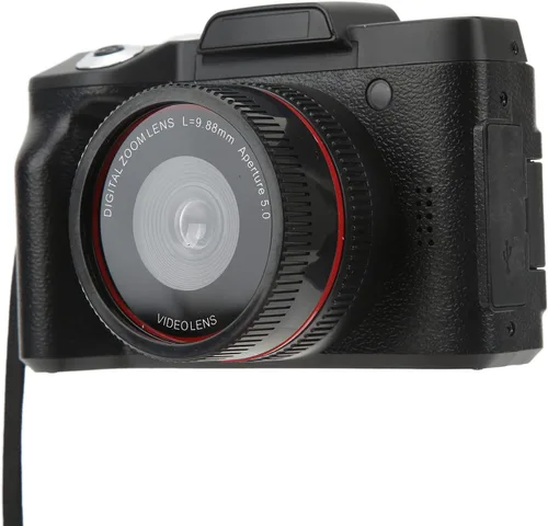 Vista 9 de Cámara digital, cámara de vlogging HD de 16 megapíxeles, cámara compacta con zoom digital de 16X, cámara selfie, grabación en bucle, cámara digital