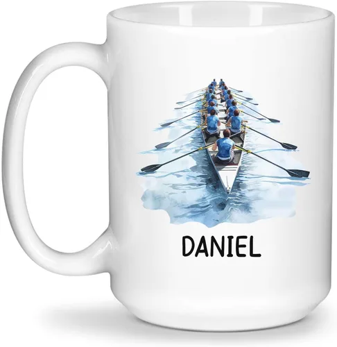Vista 11 de Taza de café personalizada para nadador, regalo para equipo de natación, taza de cerámica blanca personalizada con nombre nadador, taza de té