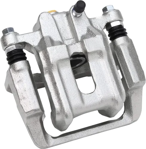 Vista 6 de Detroit Axle - Rotores de freno traseros perforados y ranurados + Reemplazo de calibrador de freno de disco trasero derecho para Acura TL Honda