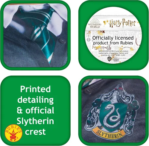 Vista 3 de Rubies - Disfraz de Harry Potter para adulto Slytherin talla grande