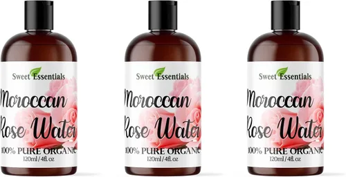 Vista 5 de Agua orgánica de azahar marroquí (Neroli) de primera calidad 4 onzas importadas de Marruecos Grado alimenticio Embalado con antioxidantes