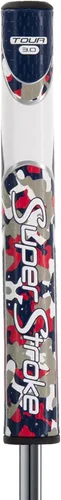 Vista 16 de SuperStroke Zenergy Tour Golf Putter Grip Negro/Blanco