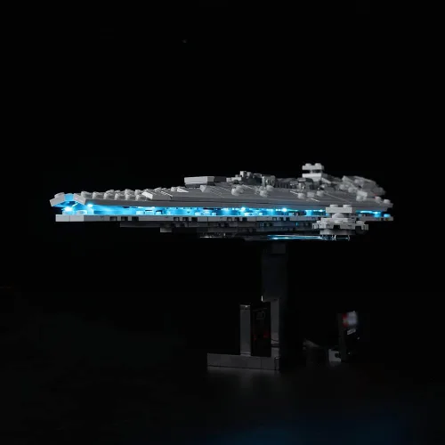 Vista 5 de Kyglaring Kit de iluminación LED (sin modelo) diseñado para Lego Executor Super Star Destroyer 75356 Kit de construcción modelo, sin juego de Lego