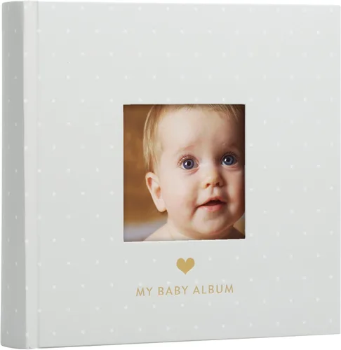 Vista 8 de Pearhead Hello Baby - Álbum de fotos para bebé, libro de recuerdos para nuevos y futuros padres, accesorio para bebé de género neutro, regalo ideal
