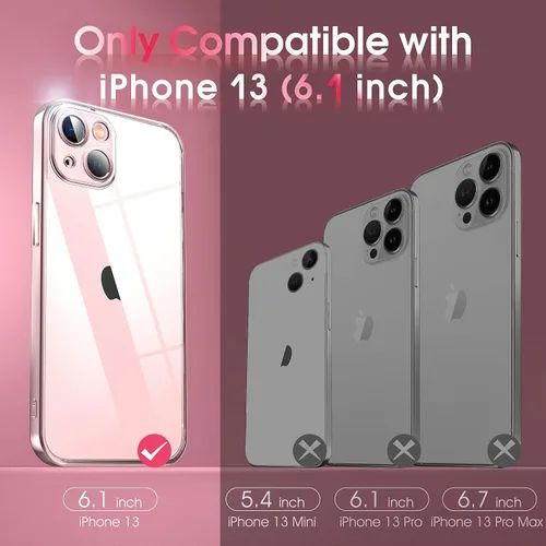 Vista 688 de Supdeal Funda cristalina transparente para iPhone 11, [No se amarillea] [Protección de la cámara] [Probado contra caídas de grado militar] Funda