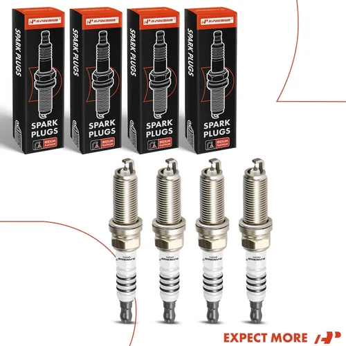 Vista 9 de A-Premium Bujías de Doble Iridio Compatibles con Toyota Corolla 2015-2019, Corolla iM 2017-2018, Prius 2015, Prius Plug-In 2015, Prius V 2015-2017