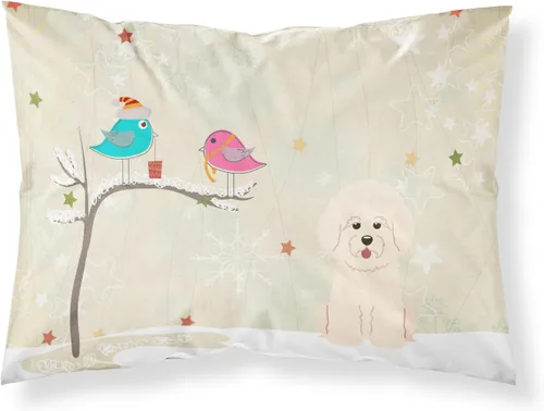 Vista 132 de Caroline's Treasures BB2515PILLOWCASE Between Friends Appenzeller Sennenhund - Funda de almohada de tela estándar, ligera, súper suave, fácil
