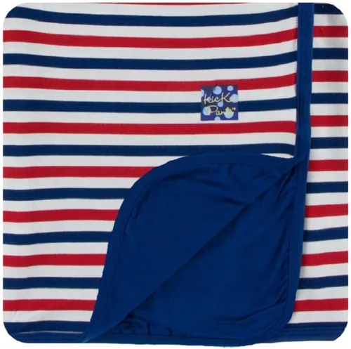 Vista 8 de KicKee Pants Manta estampada para niños pequeños, casas de Amazon, talla única