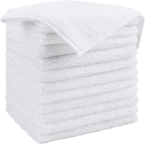 Vista 24 de HOMEXCEL Paño de limpieza de microfibra, toallas de microfibra de alta calidad para automóviles, sin pelusas, sin arañazos, altamente absorbente