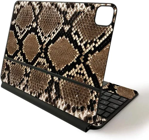 Vista 21 de MightySkins - Skin para Apple Magic Keyboard para iPad Pro de 11 pulgadas (2020) - Sushi Funda protectora de vinilo duradera, y única, aztec fox