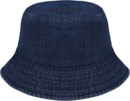 Vista 11 de MILAKOO Gorra unisex de pescador de mezclilla lavada para mujer, de ala ancha, ligera, plegable