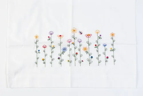 Vista 13 de Bucilla Par de fundas para almohada bordadas, 20 x 30 pulgadas, 45076 Mariposas en vuelo