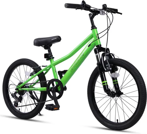 Vista 9 de AVASTA Bicicleta de montaña para niños grandes de 20 pulgadas de Govet Negro