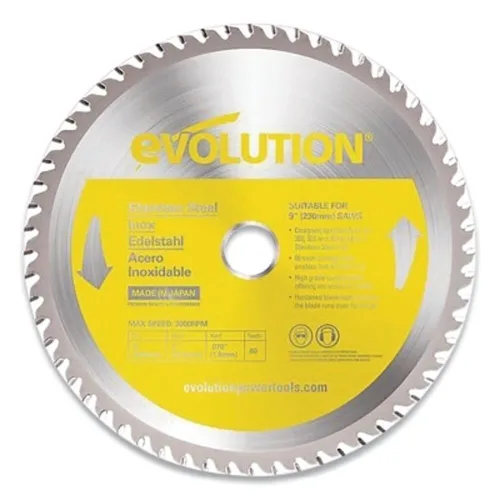 Vista 9 de Evolution Power Tools 5-3/8BLADEST Hoja de sierra de corte de acero, 5-3/8 pulgadas x 30 dientes