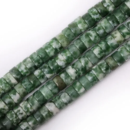 Vista 29 de Cuentas Heishi de piedra natural para hacer collares, cuentas pequeñas de piedra redonda plana de 0.116 pulgadas x 0.039 pulgadas para hacer joyas