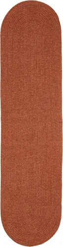 Vista 57 de BNM - Alfombra ovalada bohemia para interiores y exteriores con patrón trenzado sólido, perfecta para patio trasero, patio, oficina, sala de estar