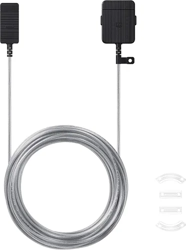 Vista 3 de Samsung Cable de conexión invisible de 49.2 ft para televisores QLED 4K y The Frame (Modelo) - Blanco - VG-SOCR15/ZA