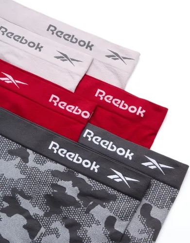 Vista 2 de Reebok Women's Underwear Plus Size Seamless Boyshort Panties (6 Pack)