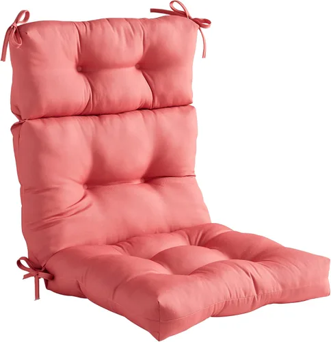 Vista 61 de Greendale Home Fashions Adobe Stripe - Cojín para silla de respaldo alto para exteriores (44 x 22 pulgadas)