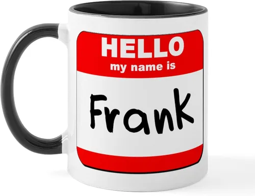 Vista 34 de CafePress Taza de café de cerámica con texto en inglés «Hello My Name Is Mary», de 11 oz (11.0 fl oz)