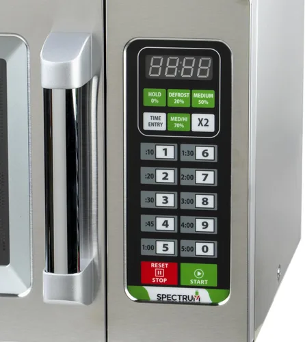 Vista 2 de Winco Microondas de grado comercial con controles táctiles, 1,000 W, 0,9 pies cúbicos