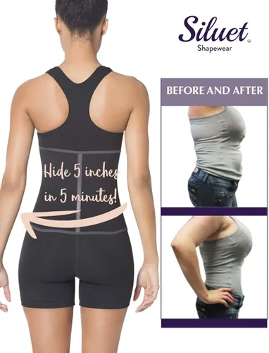 Vista 7 de Siluet Colombian Waist Trainer for Women F20NF21 100% Natural Latex Underbust Waist Corsets Waist Cincher