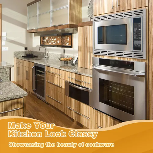 Vista 4 de Kit de molduras de microondas NN-TK932SS de 30 pulgadas con diseño de 4 imanes fuertes, compatible con modelos de horno microondas Panasonic