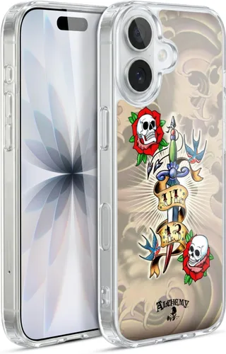 Vista 127 de Head Case Designs Funda de gel con licencia oficial de Alchemy Gothic 13 Dagger Illustration [protección de grado militar] compatible con Apple