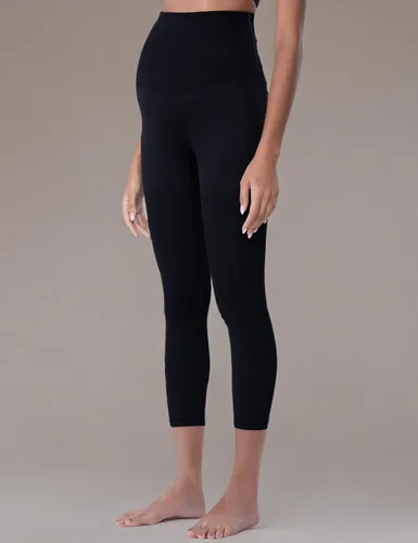 Vista 7 de POSHDIVAH - Leggings de maternidad para mujer para usar sobre el vientre, pantalones de yoga para embarazo, leggings para entrenamiento activo