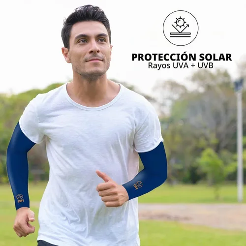 Vista 3 de TUFF - Mangas de compresión para brazos refrigerantes, mangas de brazo UPF 50 para hombres y mujeres.. 10 pares