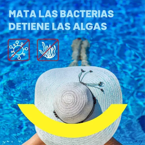 Vista 4 de PROFELIZ Tabletas de cloro de 3 pulgadas para piscinas, mata bacterias y detiene algas, disolución lenta, embalaje protector exclusivo, tabletas