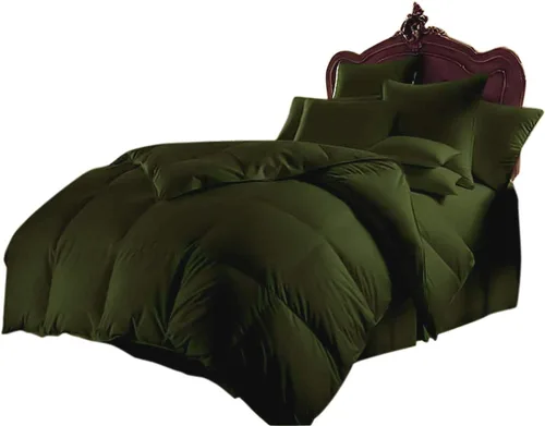Vista 21 de Ropa de cama de seda satinada, tamaño matrimonial, color rosa intenso, 4 piezas, 21.16 oz/m², cómoda, satén lujoso, calidad de hotel, el mejor juego