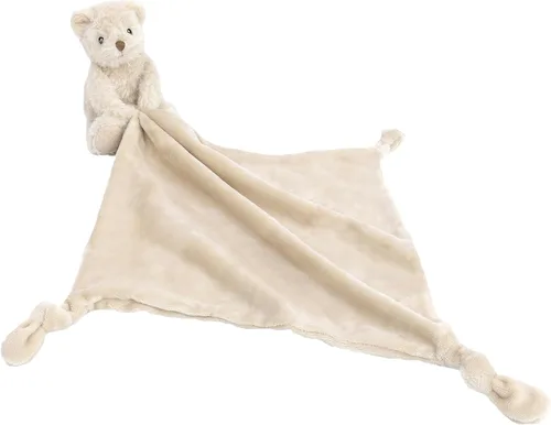 Vista 9 de MON AMI Peluche de ballena coral para bebés, manta de seguridad anudada de 13.5 pulgadas, juguete de felpa suave para bebés, perfecto esencial