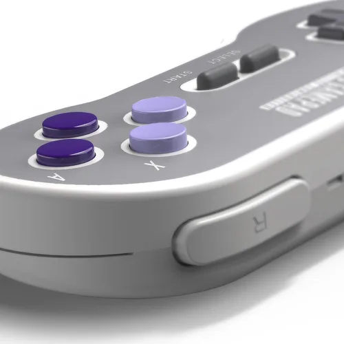 Vista 5 de 8Bitdo SN30 2.4G Wireless Gamepad for Original SNESSFC (SN Edition) - Super NES for PC