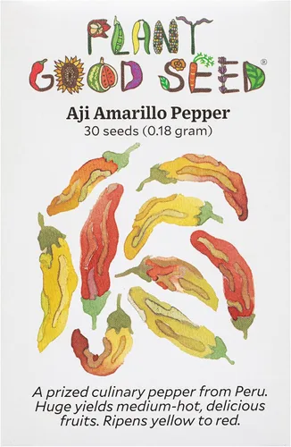 Vista 5 de Plant Good Seed Semillas orgánicas de chile de cayena – Paquete de 40, semillas tradicionales para plantar verduras – Suministros de jardinería