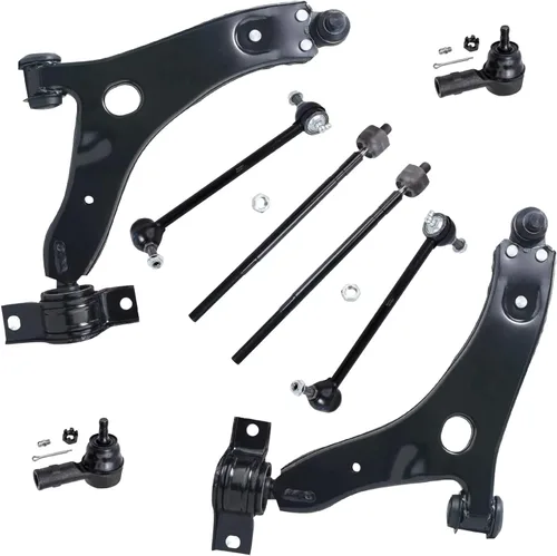 Vista 262 de Detroit Axle - Kit de brazos de control de extremo de 8 piezas para Toyota 2001-2003 Highlander 2002-2003 Camry Lexus ES300, 2 conjuntos de brazos