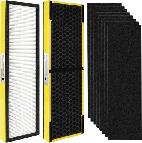 Vista 15 de FLT4825SM Filtro HEPA para eliminar humo B de repuesto compatible con purificadores de aire G-Guardian AC4825 AC4825E AC4825W AC4300 AC4800 AC4900