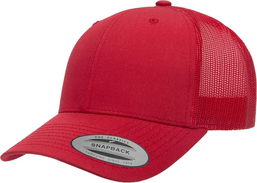 Vista 40 de Yupoong Gorra de camionero retro Multicam de Yp Classics Alpine/Blanco