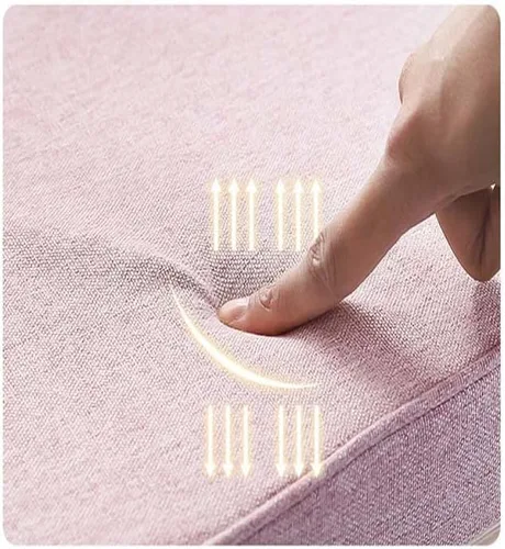 Vista 5 de YURRO Cojín de almohada de cabecera de cama tamaño King, relleno de espuma viscoelástica gruesa para sofá de cama, cojín de colchón con reposabrazos
