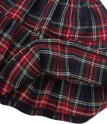 Vista 7 de CHICTRY Conjunto de 4 piezas para estudiantes de estilo británico para niños y niñas, disfraz clásico de anime japonés