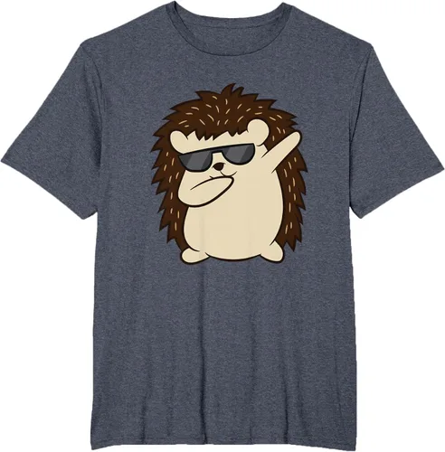 Vista 74 de Dabbing Hedgehog Funny Hedgehog Camiseta S
