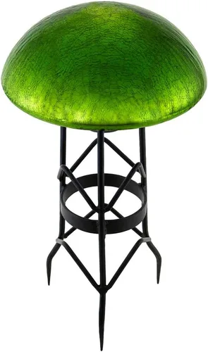 Vista 3 de Achla Designs Taburete de sapo/soporte de bola mirando, pequeño